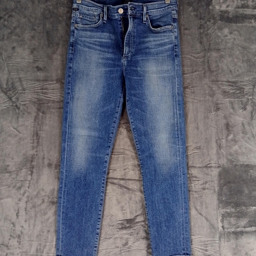 Citizens of Humanity Jeans Womens 30 Rocket Crop High Rise Skinny Sculpt USA - Picture 2 of 12